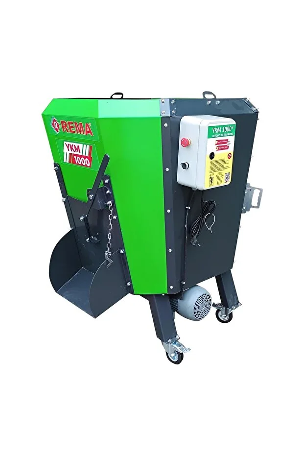 Rema Ykm1000 1m3 Otomatik Sıkışma önleyicili Yem Karma Makinesi 220v